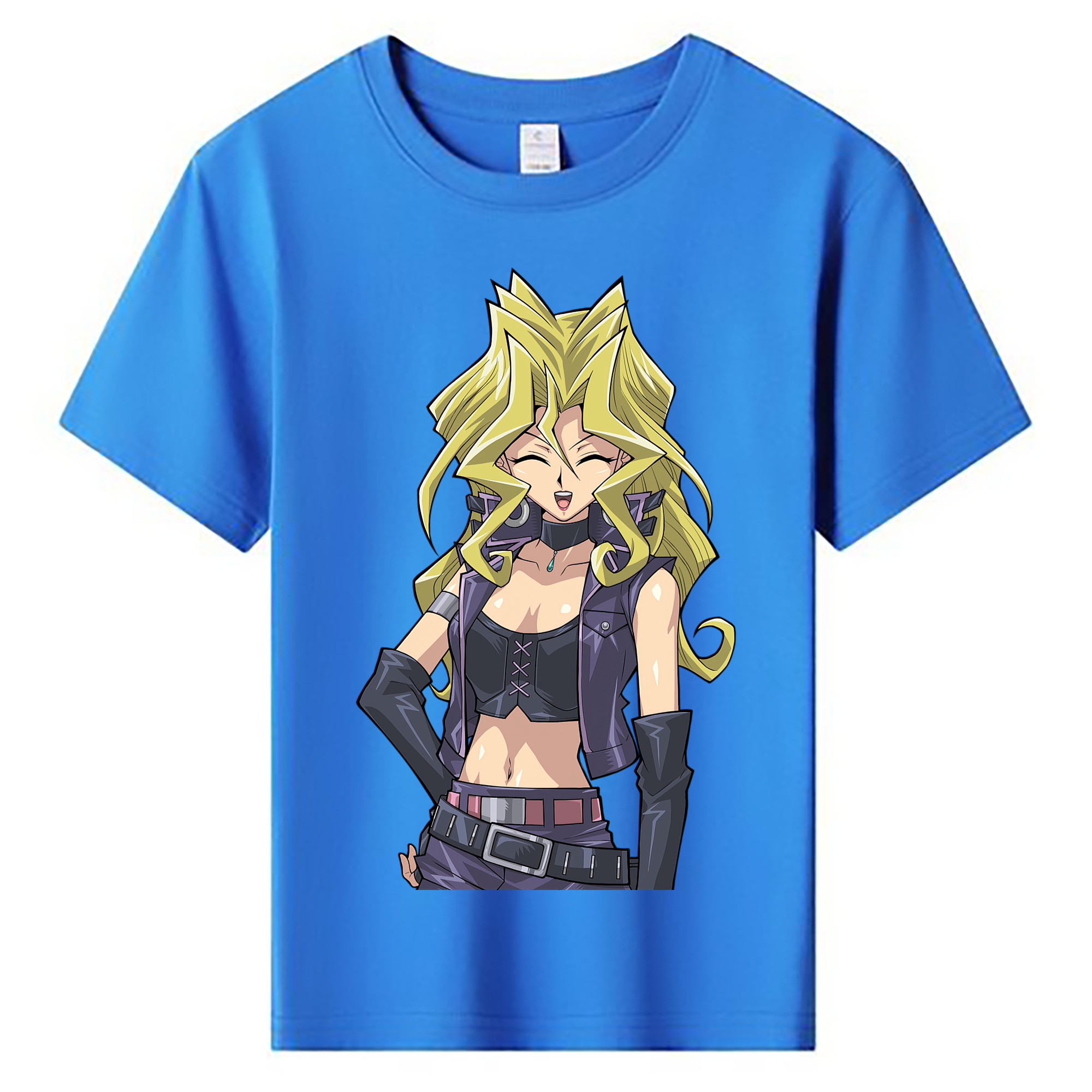 （画像用） 遊☆戯☆王 Yu-Gi-Oh! 綿100％キッズTシャツ（フロントプリント）